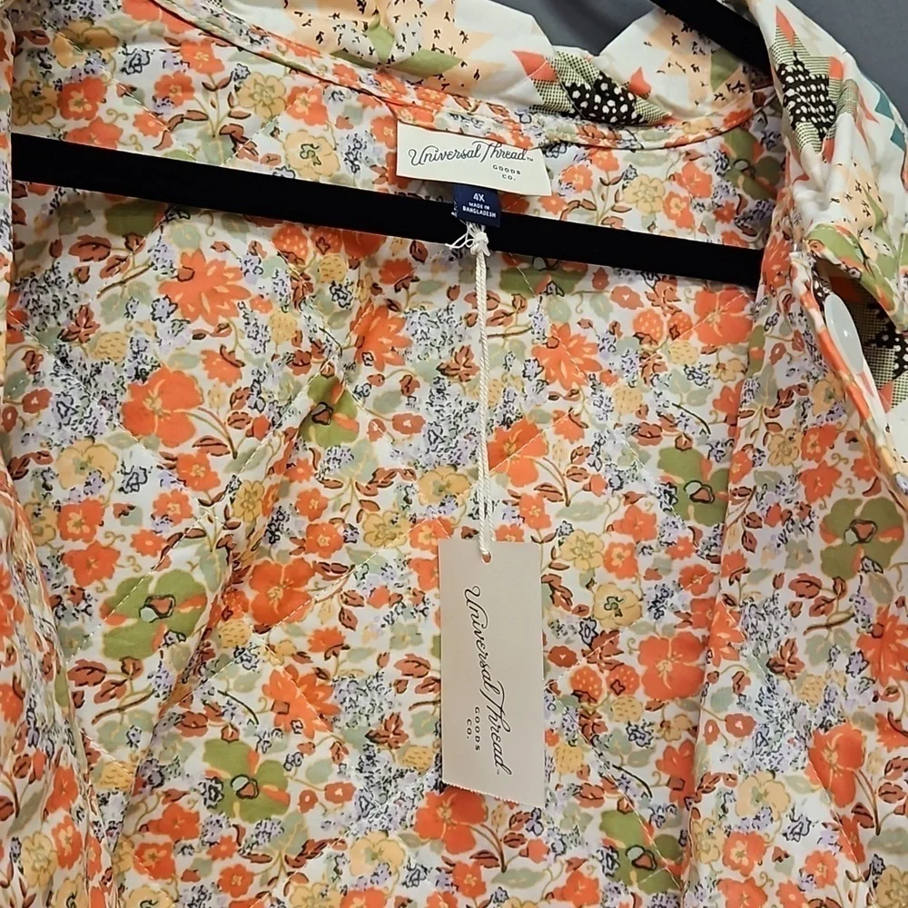 Universal Thread Multicolor Star Pattern Jacket - Picture 7 of 9